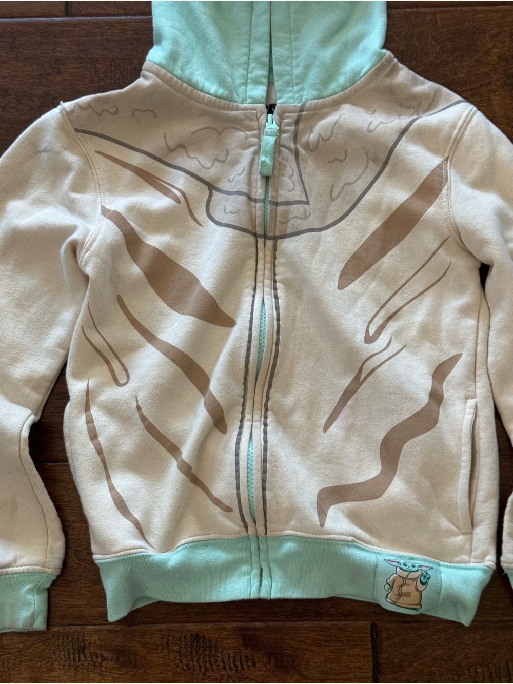 Disney Yoda light weight hooded jacket